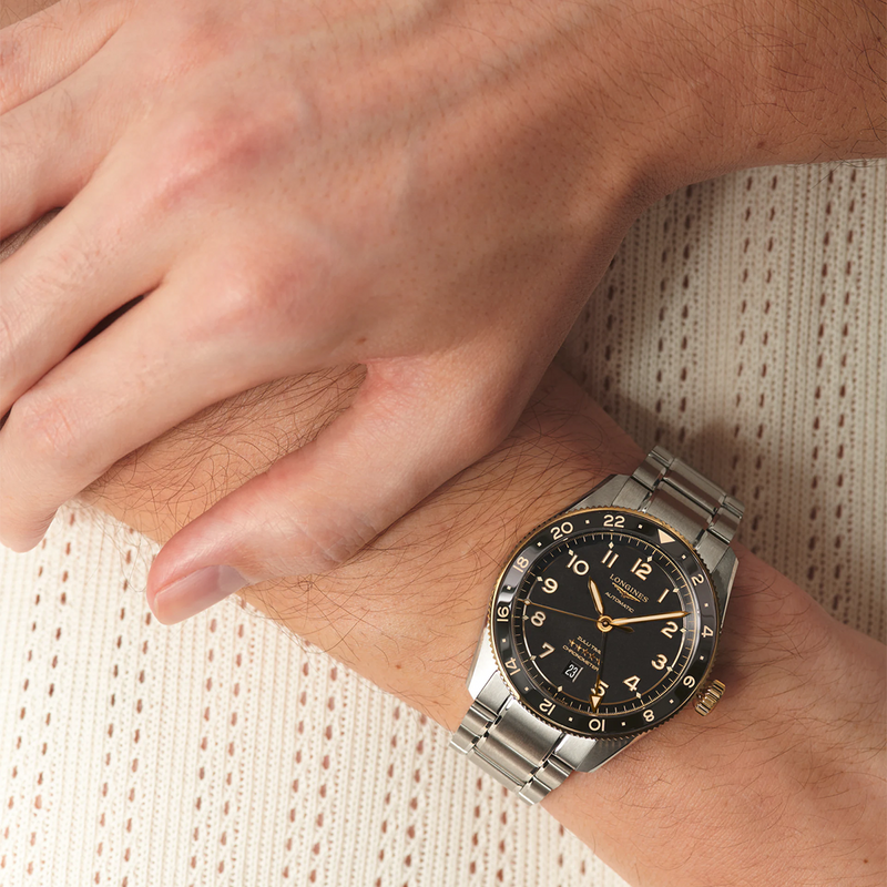 Spirit Zulu Time 42mm Anthracite Dial & Bezel Bracelet Watch