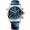 Spirit Chronograph 42mm Blue Dial Automatic Strap Watch