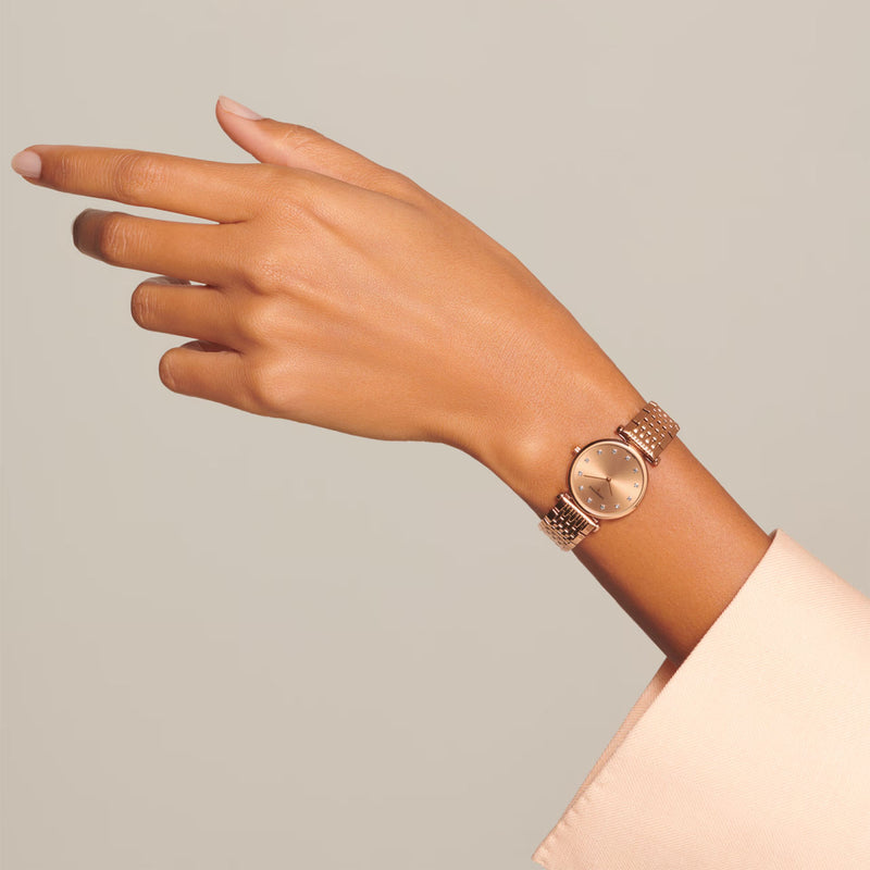 Longines La Grande Classique 24mm Rose Gold PVD Bracelet Watch - Berry's Jewellers