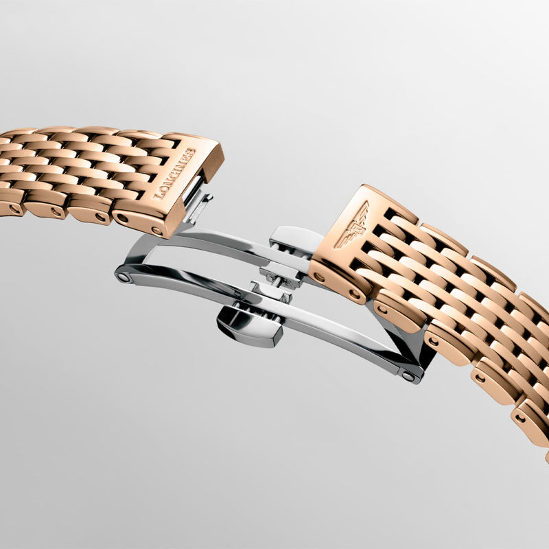 Longines La Grande Classique 24mm Rose Gold PVD Bracelet Watch - Berry's Jewellers
