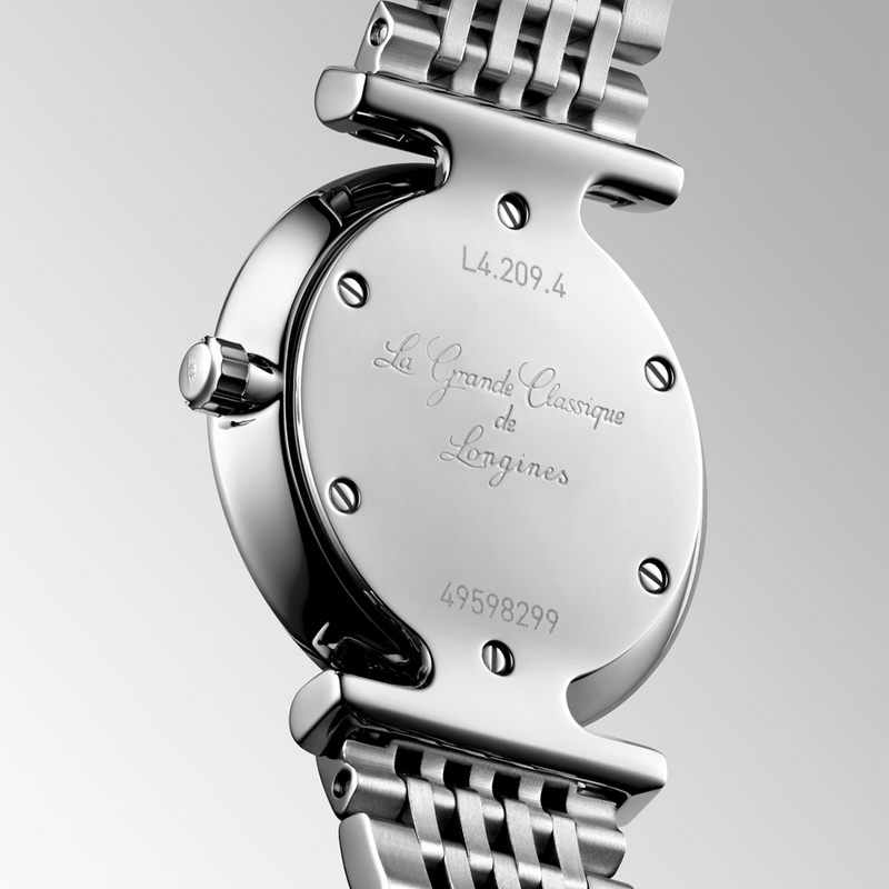 La Grande Classique 24mm Silver Dial Steel Bracelet Ladies Watch