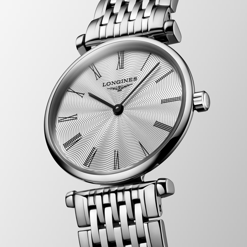 La Grande Classique 24mm Silver Dial Steel Bracelet Ladies Watch