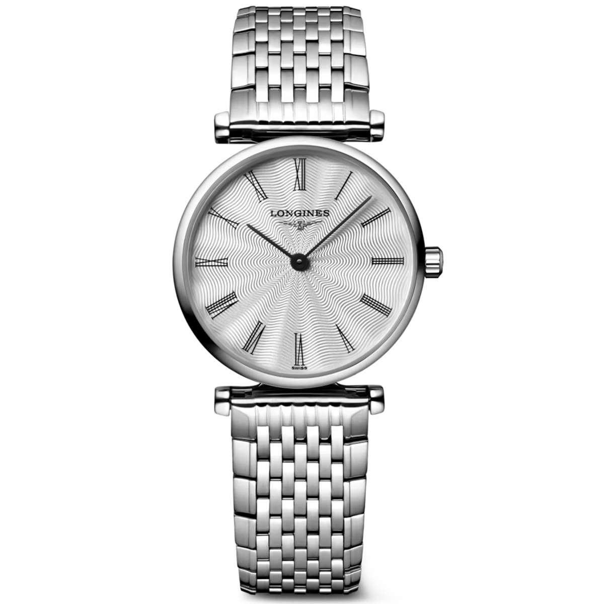 La Grande Classique 24mm Silver Dial Steel Bracelet Ladies Watch