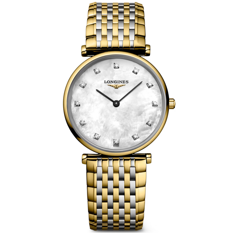 La Grande Classique 29mm Two-Tone Diamond Set Ladies Watch