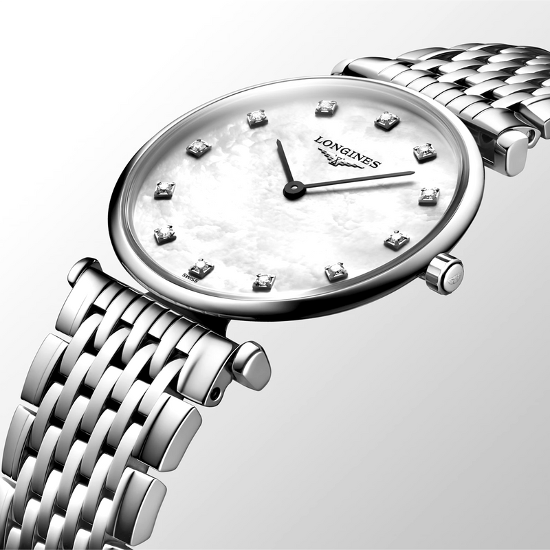 La Grande Classique 29mm Steel Mother of Pearl Watch