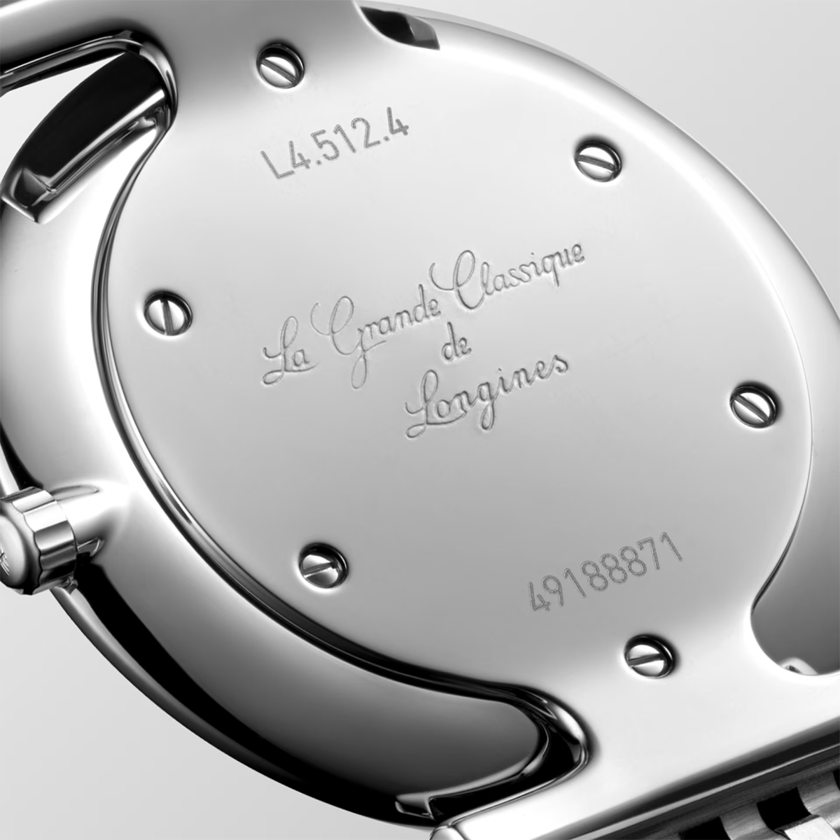 La Grande Classique 29mm Steel Mother of Pearl Diamond Set Watch