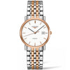 Longines Elegant 34.5mm White Dial & Two-Tone Bracelet Watch - Berry's Jewellers