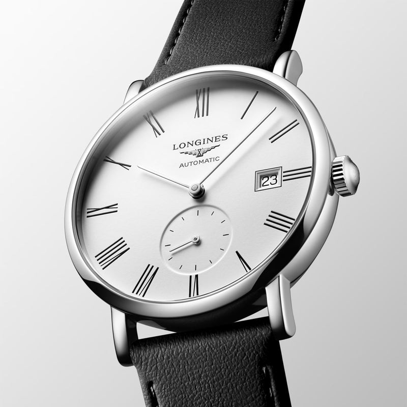 Longines Elegant Collection 39mm Automatic Strap Watch - Berry's Jewellers