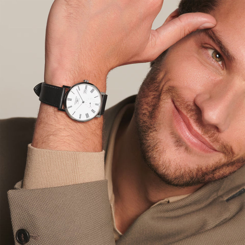 Longines Elegant Collection 39mm Automatic Strap Watch - Berry's Jewellers