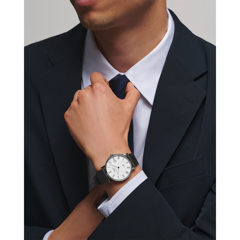 Longines Elegant Collection 39mm Automatic Strap Watch - Berry's Jewellers