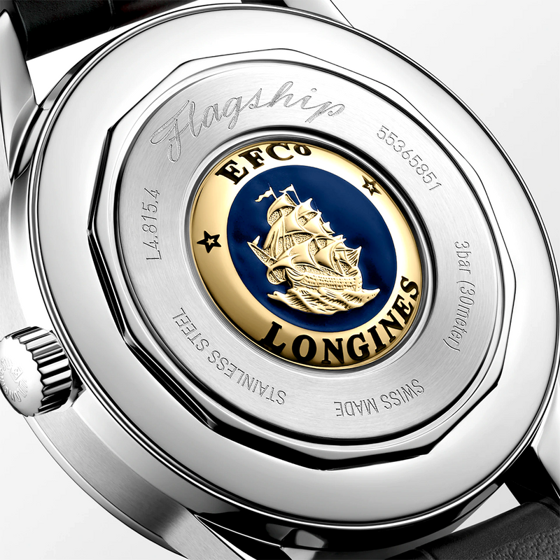 Flagship Heritage Moonphase 38.5mm Green Dial Automatic Strap Watch