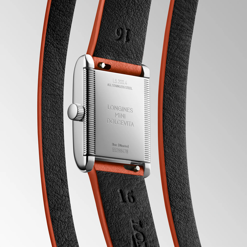 Mini DolceVita 21.5mm x 29mm Orange Strap Ladies Watch