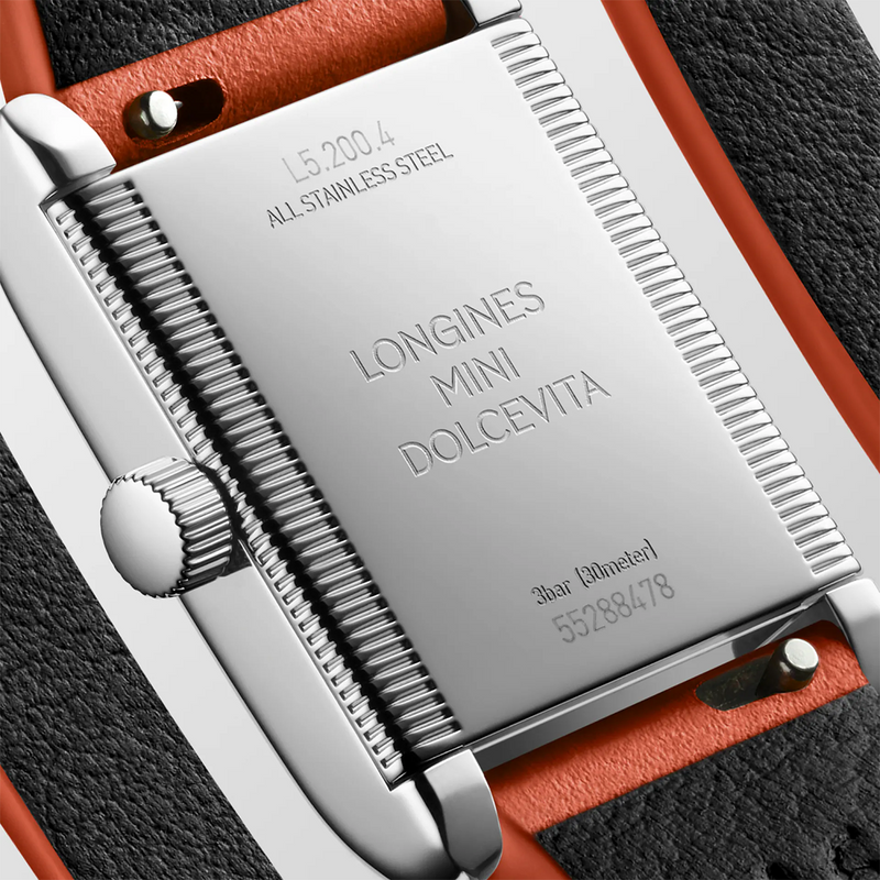 Mini DolceVita 21.5mm x 29mm Orange Strap Ladies Watch