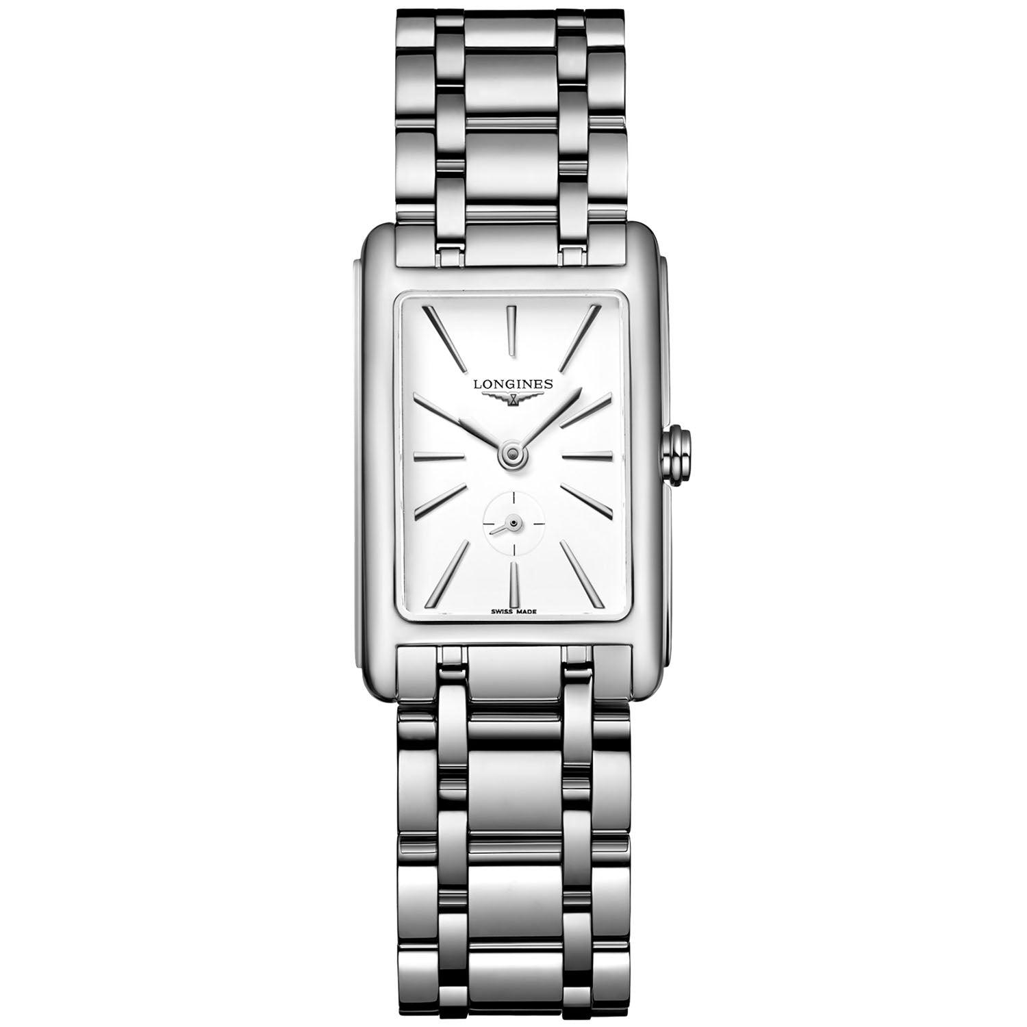 Longines DolceVita Steel White Dial Ladies Bracelet Watch - Berry's Jewellers