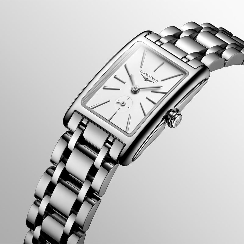 Longines DolceVita Steel White Dial Bracelet Watch