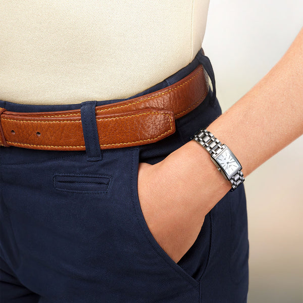 Longines DolceVita Steel White Dial Bracelet Watch