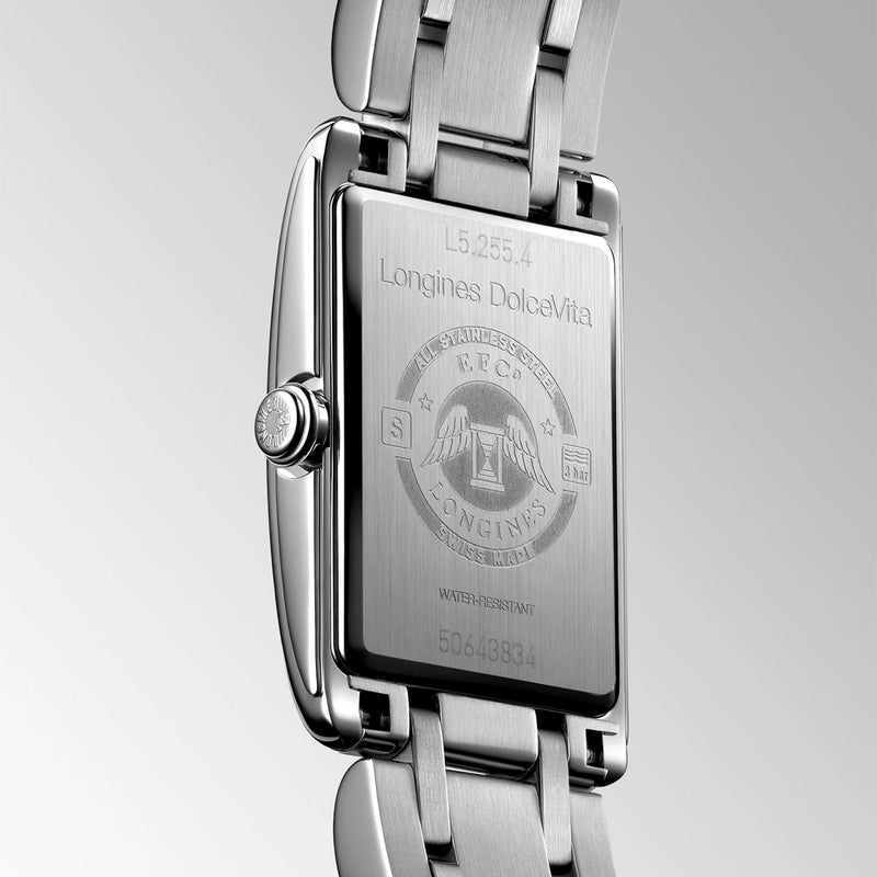 Longines DolceVita Steel White Dial Bracelet Watch