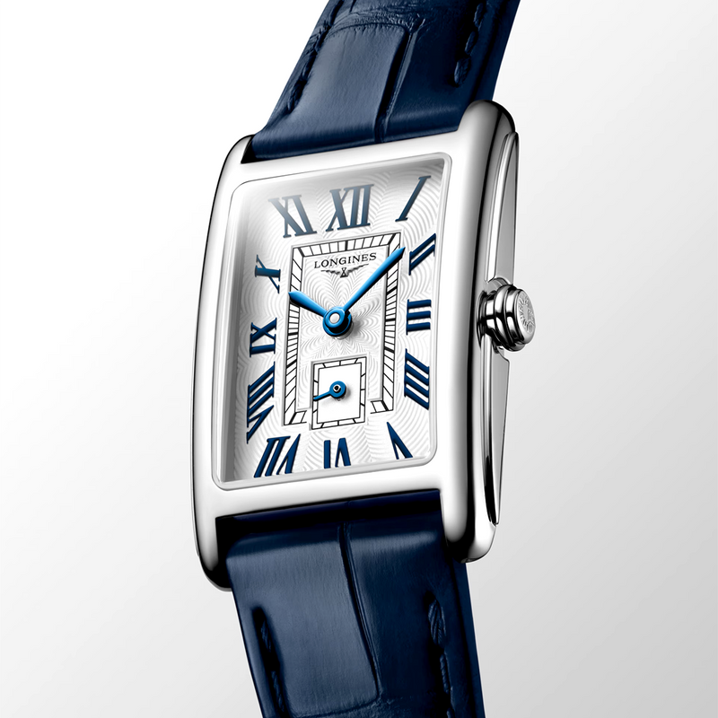 DolceVita 20.50mm x 32mm Steel Blue Strap Watch