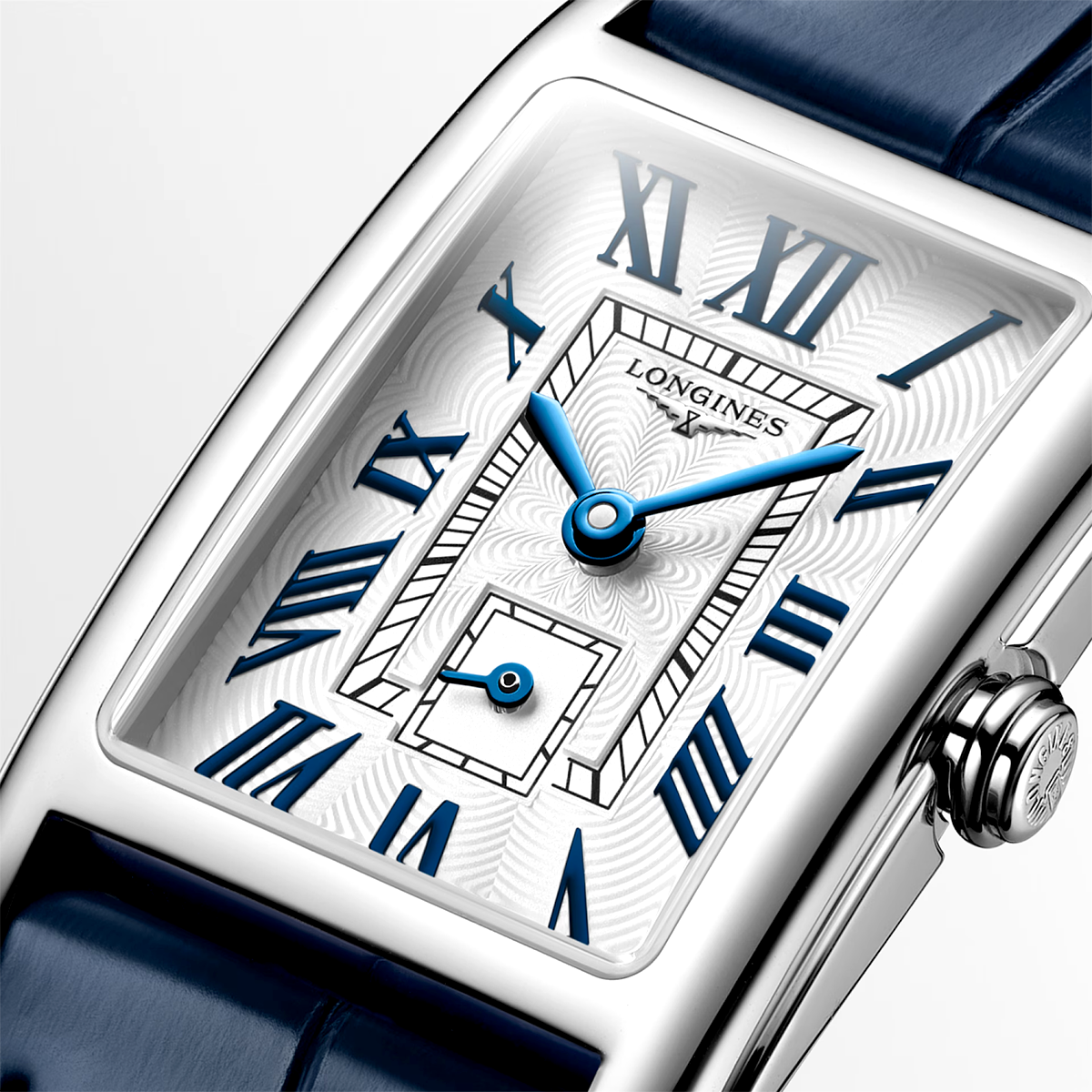 DolceVita 20.50mm x 32mm Steel Blue Strap Watch