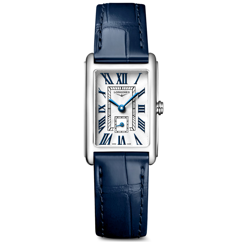 DolceVita 20.50mm x 32mm Steel Blue Strap Watch