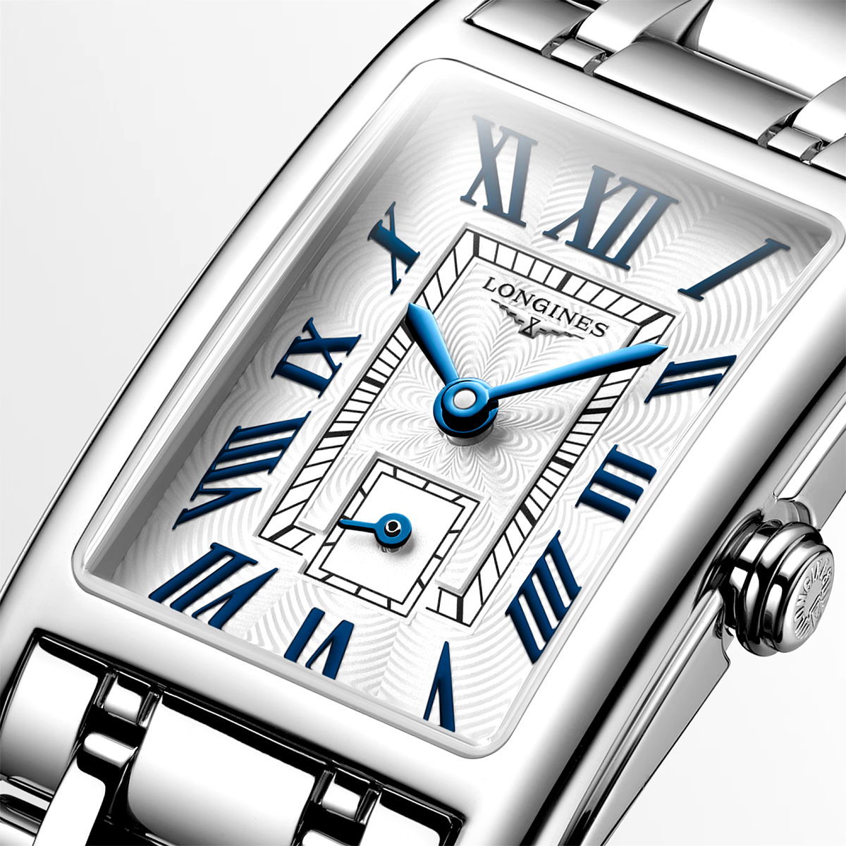 DolceVita 20.80mm x 32mm Silver Dial Steel Bracelet Ladies Watch