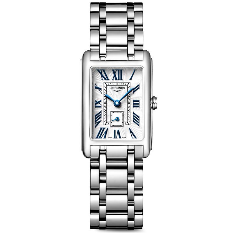 DolceVita 20.80mm x 32mm Silver Dial Steel Bracelet Ladies Watch
