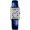 DolceVita 20.80mm x 32mm Silver Dial Blue Strap Ladies Watch
