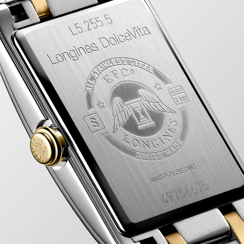 DolceVita 20.8mmx x 32mm Steel & Yellow Gold Bracelet Watch