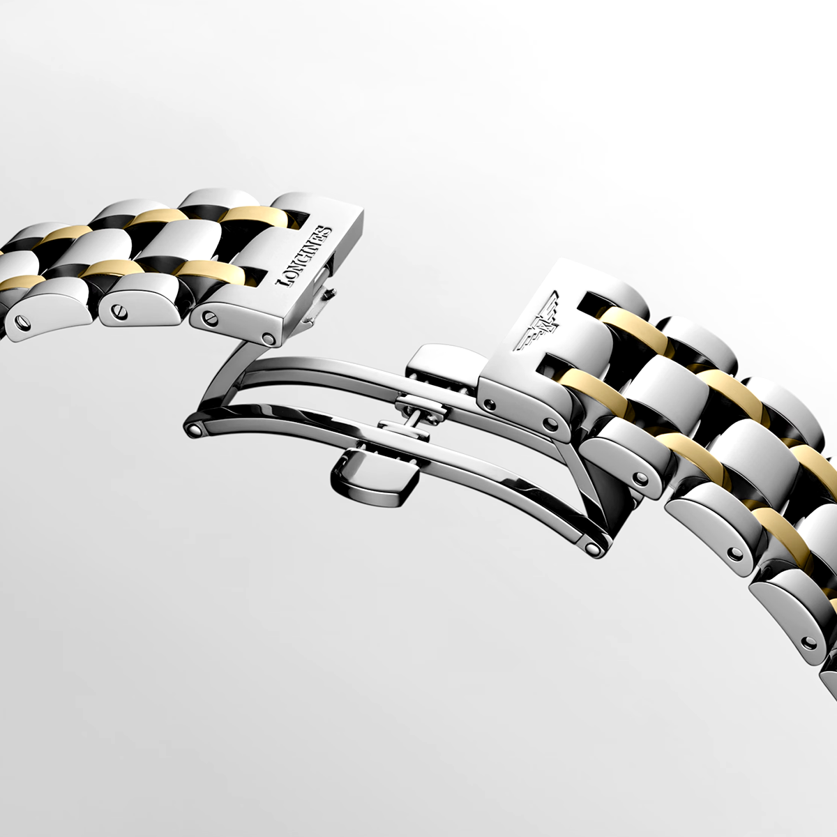 DolceVita 20.8mmx x 32mm Steel & Yellow Gold Diamond Set Watch