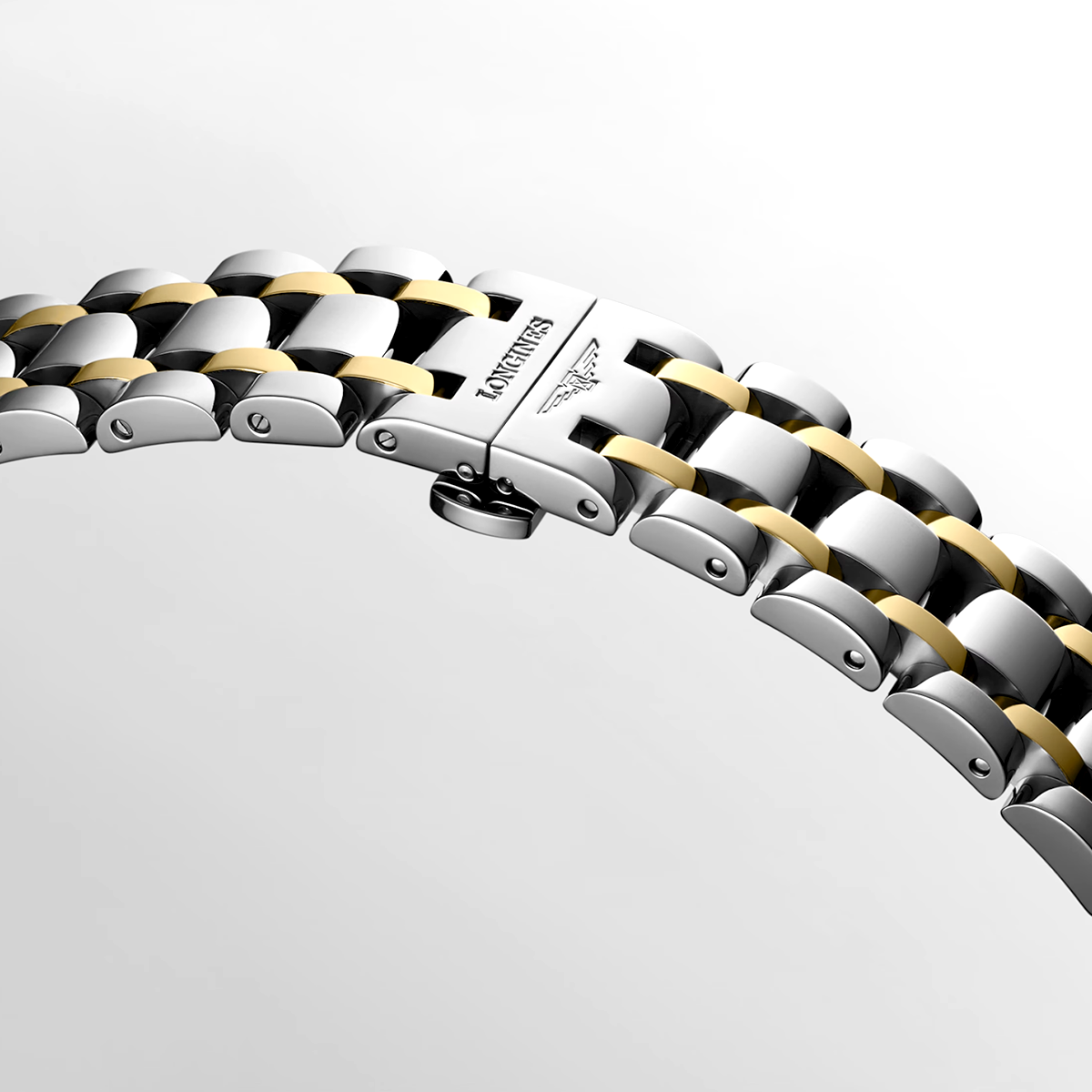 DolceVita 20.8mmx x 32mm Steel & Yellow Gold Diamond Set Watch
