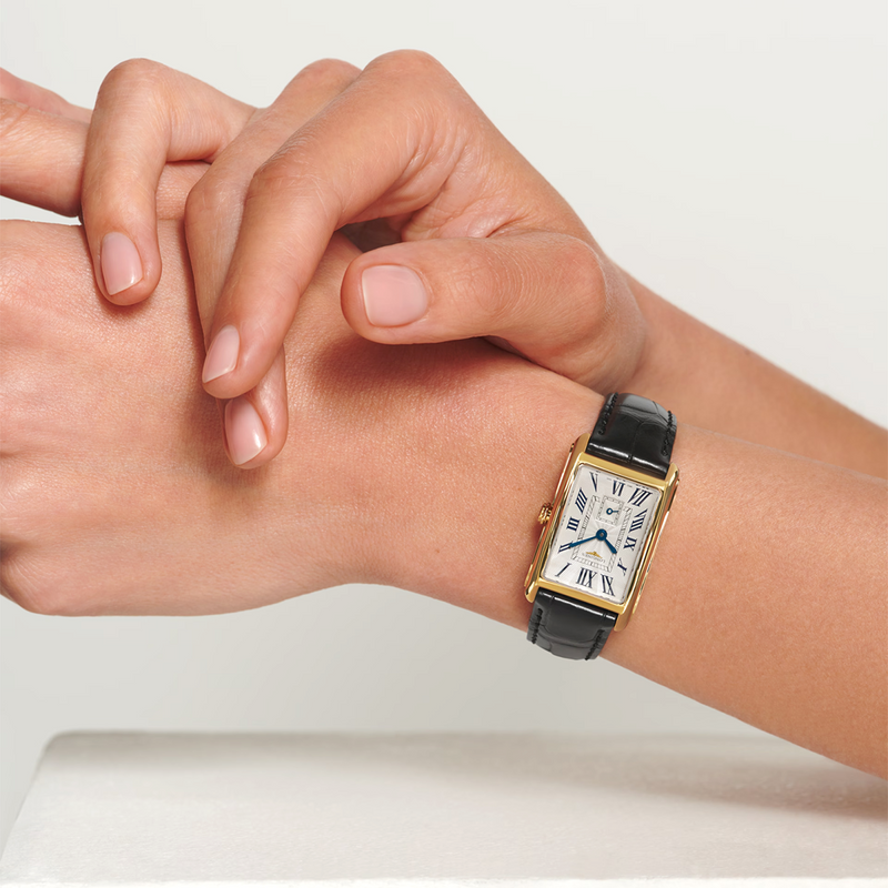 DolceVita 20.5mm 18ct Yellow Gold Ladies Strap Watch