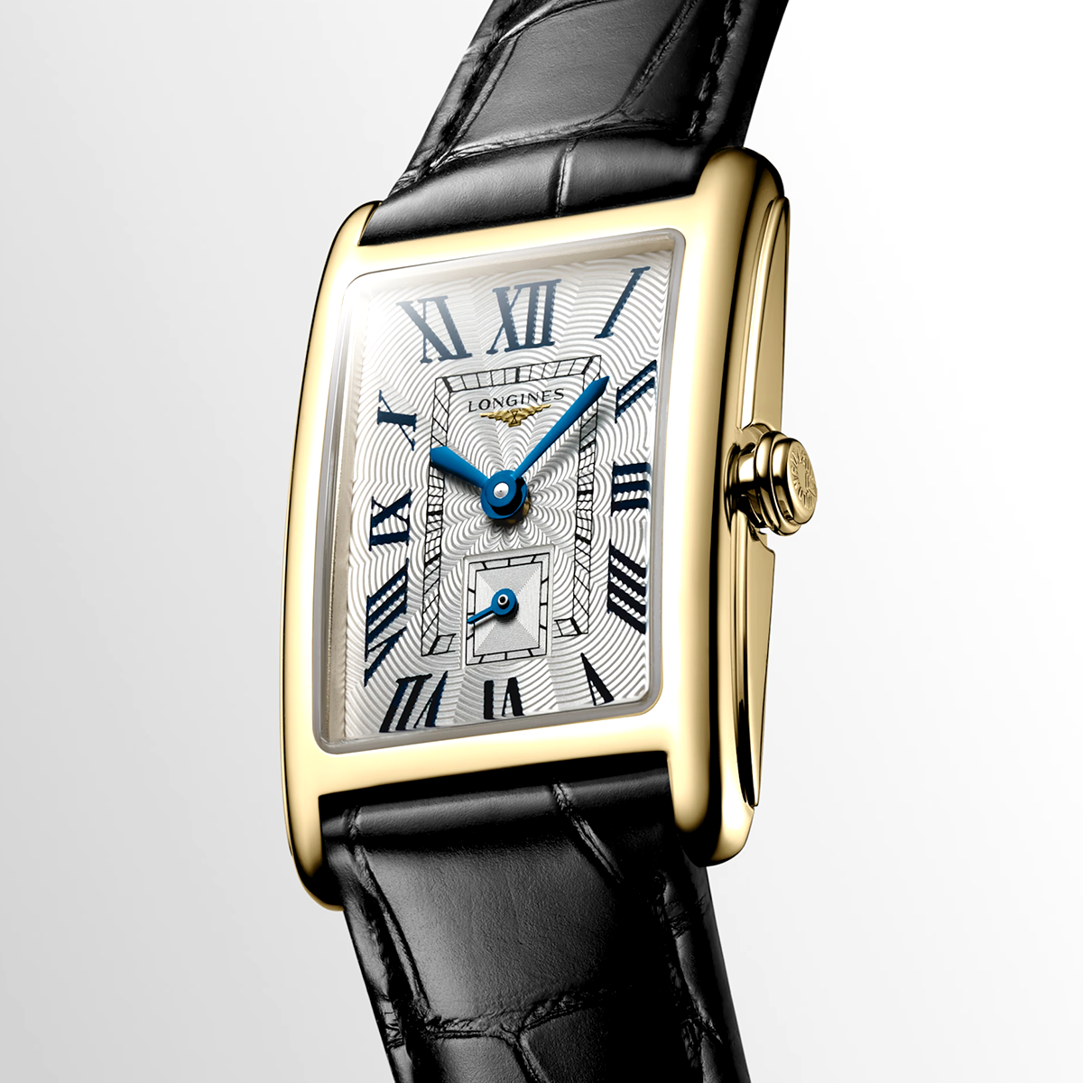 Longines DolceVita 20.50mm x 32mm 18ct Yellow Gold Ladies Strap Watch - Berry's Jewellers