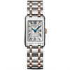 DolceVita 17.70mm x 27mm Silver Dial Two-Tone Bracelet Ladies Watch