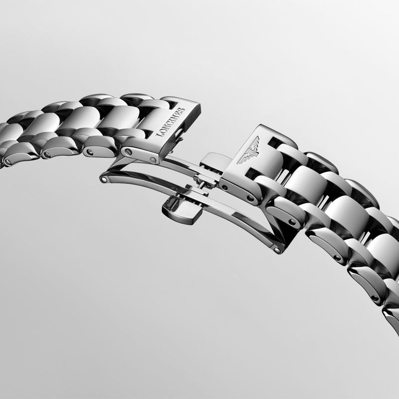 Longines PrimaLuna Moonphase 34mm Steel Automatic Bracelet Watch - Berry's Jewellers