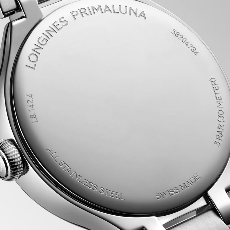 PrimaLuna 30mm Mother of Pearl Diamond Set Dial Ladies Watch