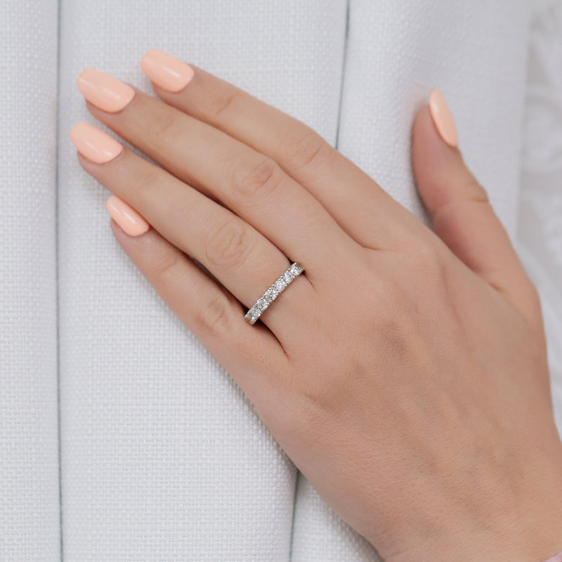 Berry's Platinum & Round Brilliant Cut Diamond Full Eternity Ring - Berry's Jewellers