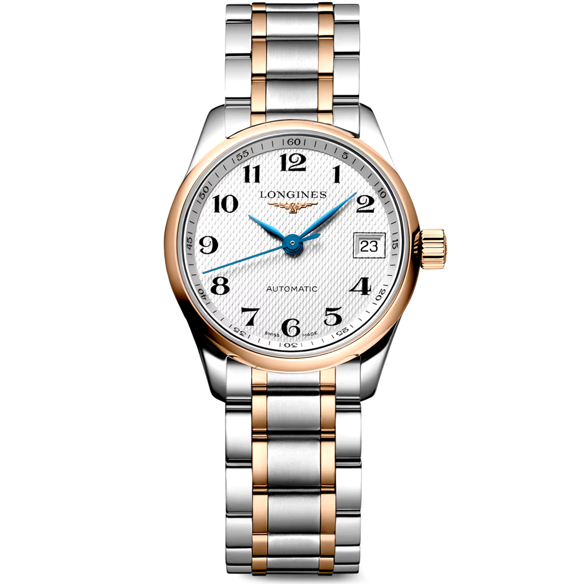 Master Collection 25.5mm Two-Tone Silver Dial Bracelet Watch