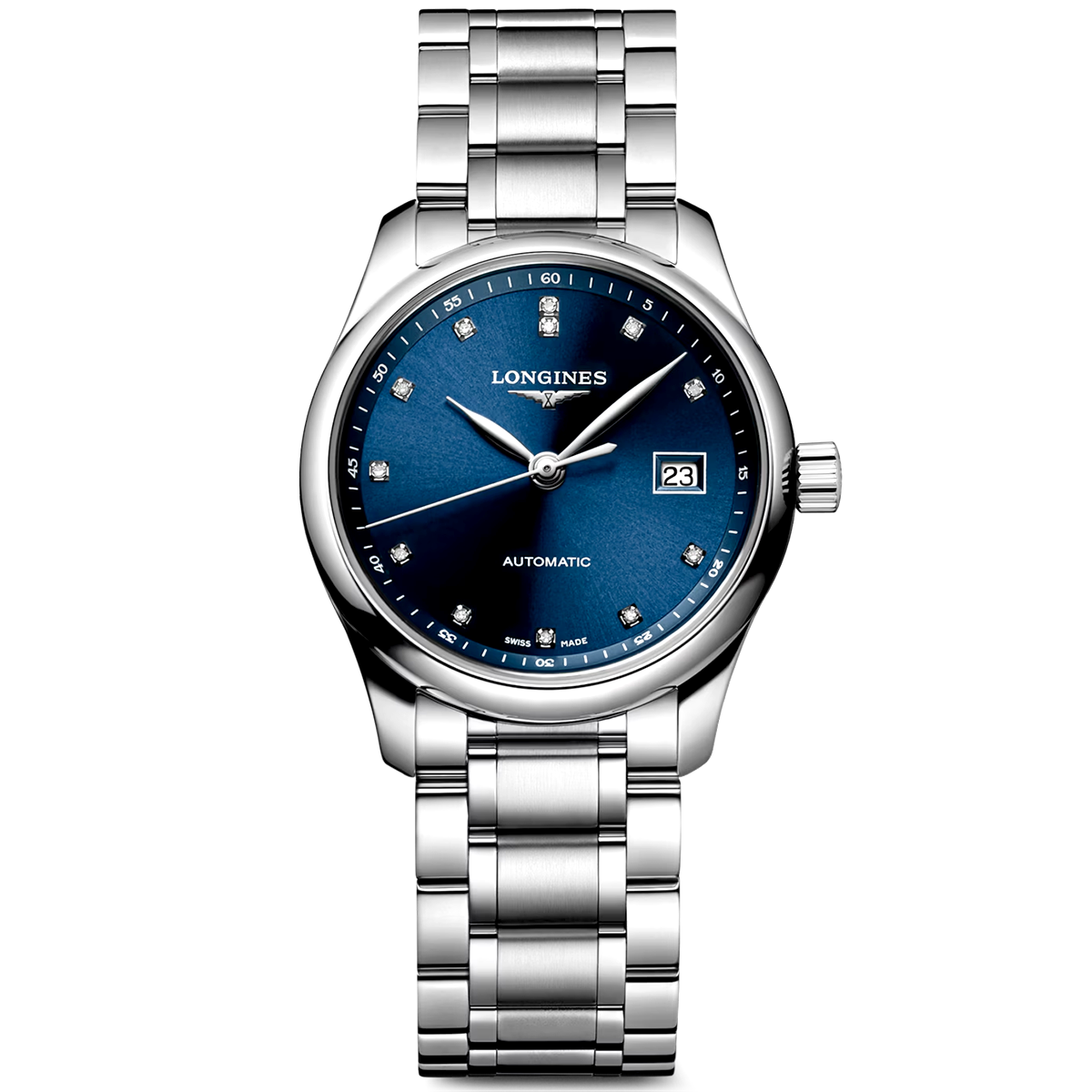 Master Collection 29mm Blue Diamond Dial Bracelet Watch