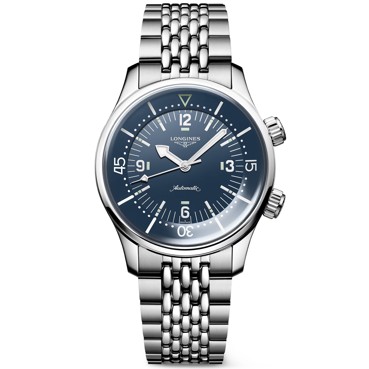 Legend Diver 39mm Blue Dial Men's Automatic Bracelet Watch