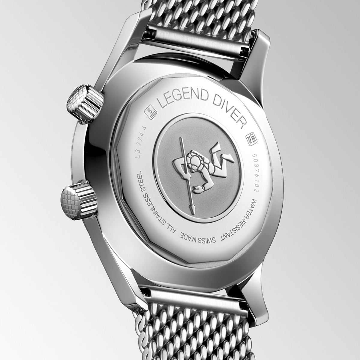 Legend Diver 42mm Black Dial Men's Automatic Bracelet Watch