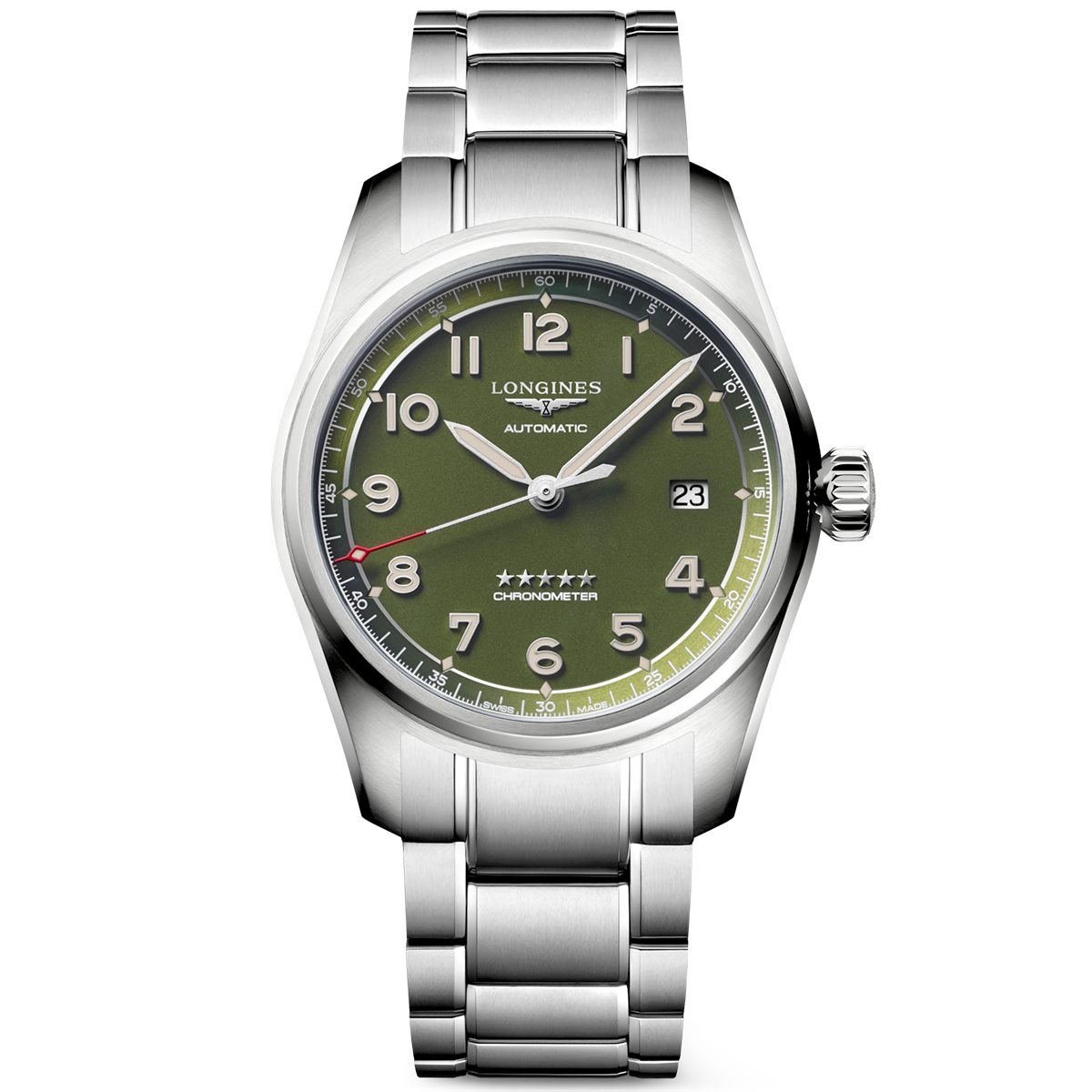 Spirit 40mm Green Dial Automatic Bracelet Watch