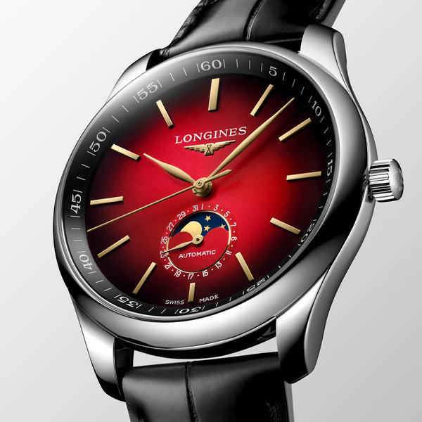 Master Collection 'Year of the Horse' Edition 42mm Red Dial Mens Watch