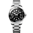 Longines HydroConquest 39mm Black Dial & Ceramic Bezel Automatic Watch - Berry's Jewellers