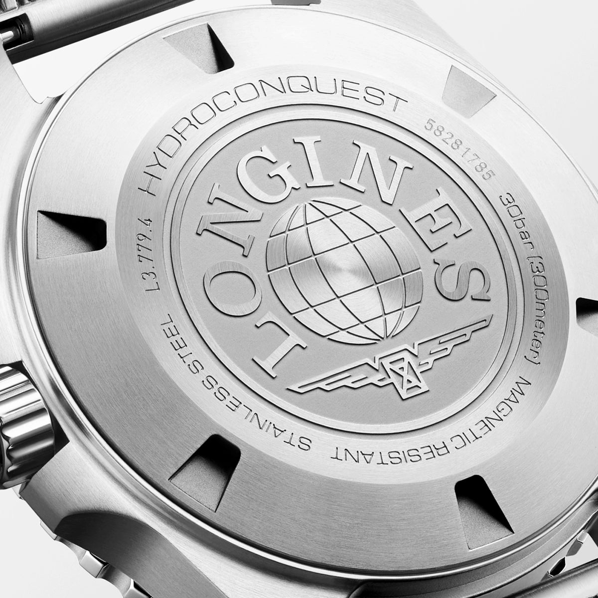 Longines HydroConquest 39mm Blue Ceramic Bezel Milanese Bracelet Watch - Berry's Jewellers