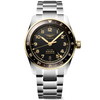Longines Spirit Zulu Time 39mm Anthracite Dial & Bezel Bracelet Watch - Berry's Jewellers