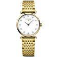 Longines La Grande Classique 24mm Yellow Gold Diamond Dial Ladies Watch - Berry's Jewellers
