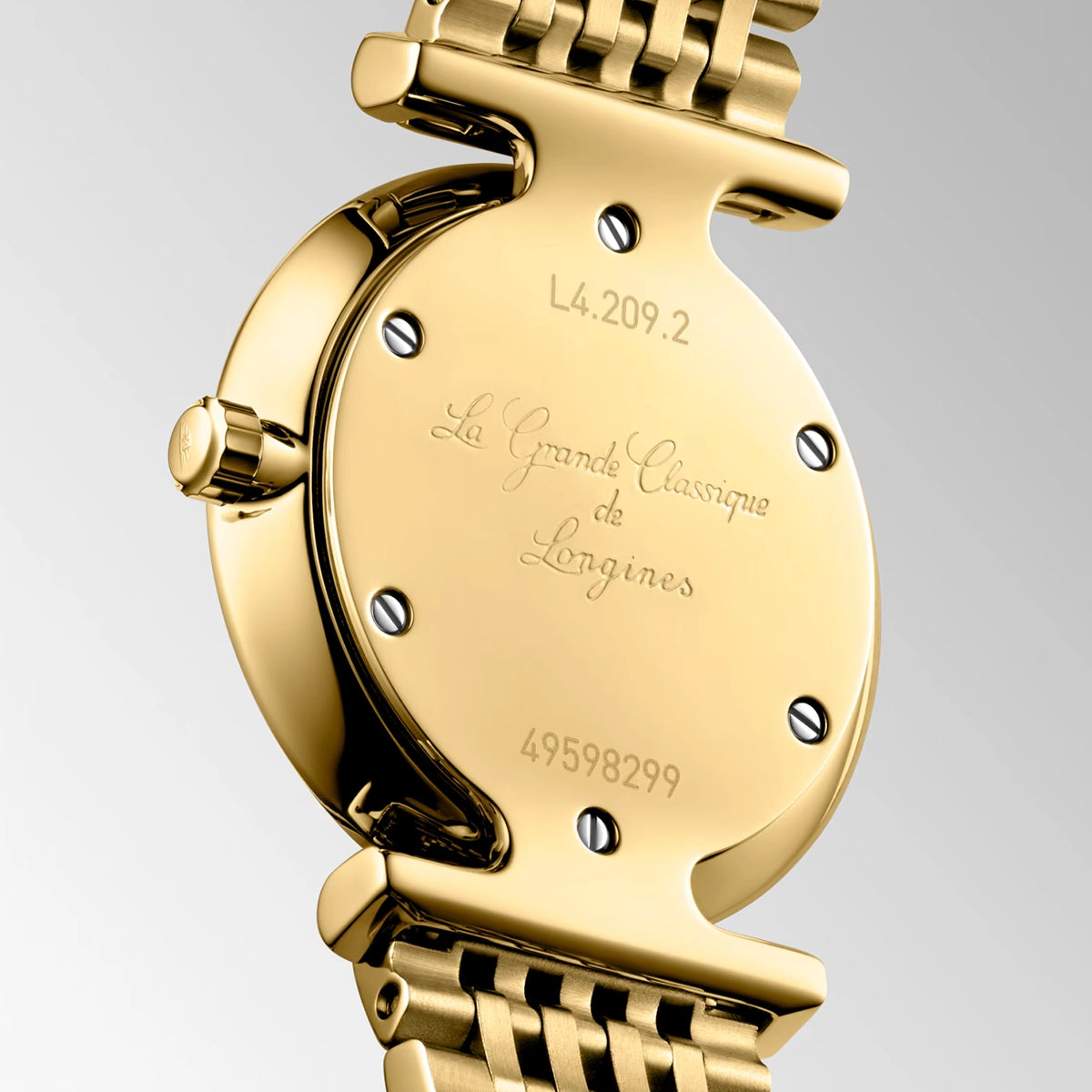 Longines La Grande Classique 24mm Yellow Gold Diamond Dial Ladies Watch - Berry's Jewellers
