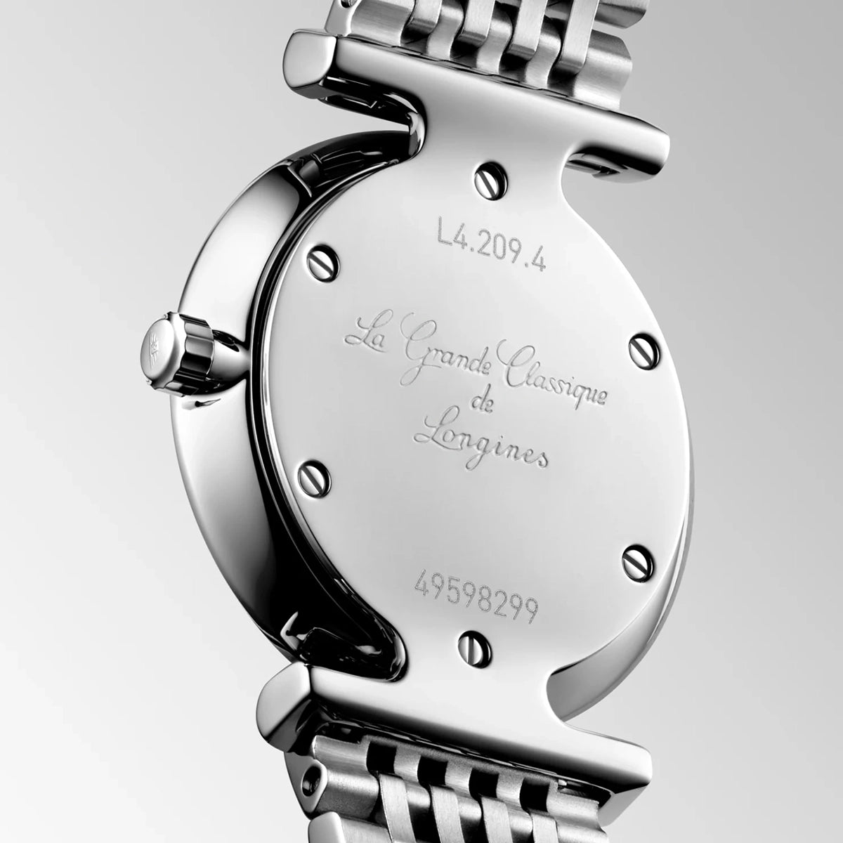 Longines La Grande Classique 24mm Black Diamond Dial Ladies Watch - Berry's Jewellers