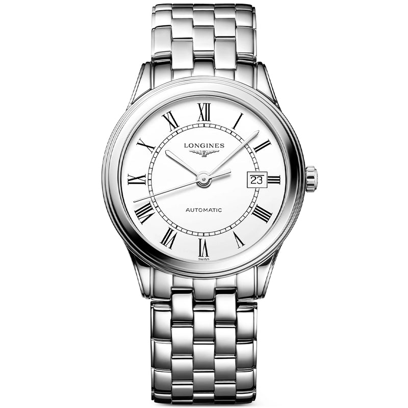 Flagship Classic 39mm White Dial Steel Automatic Watch