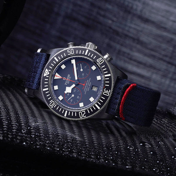 TUDOR Pelagos FXD x Red Bull Alinghi Edition 42mm Men's Chronograph Watch - Berry's Jewellers